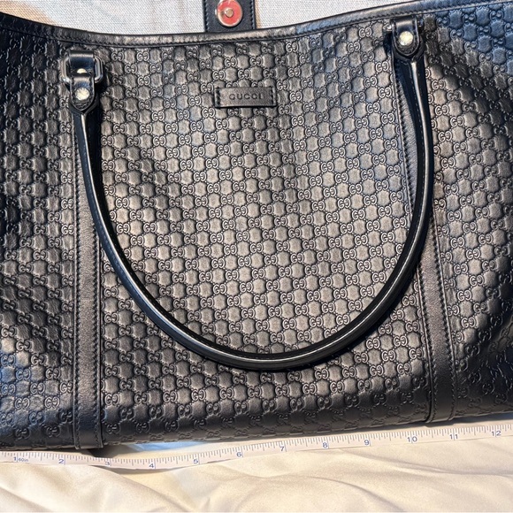 100% Authentic Gucci Guccissima tote bag - Picture 11 of 12
